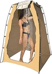 Outdoor Shower Tent - Dressing Toilet Shelter for Beach,4-in-1 Multifunctional Portable Shower Tent Privacy Closure for Beach RV Backyard