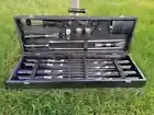 BBQ Stainless Steel Skewers Set Accessories For Grill Outdoor BBQ Set