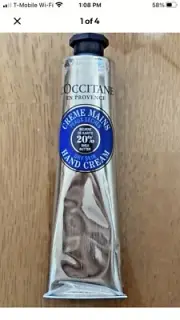 L'OCCITANE 20% Shea Butter Dry Skin Hand Cream 2.5fl.oz. 75 ml. New