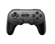 JunChang Retro Simple Grip Wireless Bluetooth Grip Handle Suitable for PC Computer Android Game Machine Somatosensory-Black