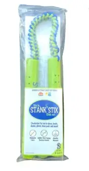 NEW Stank Stix Shoe Deodorizer 2 Sticks & Inserts Odor Removal for Shoes Boots