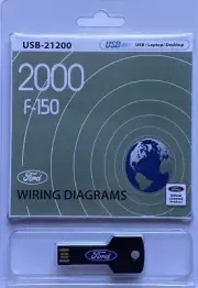 2000 Ford F-150 Truck Wiring Diagrams (USB)