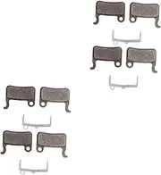 [JECOMPRIS] 4 Sets Brake Pad Disc Bike Brake Shoe Suite Replacing Piezas para Hardware Resin Kits Brake Cushion Clear Phone Pouch Brake Mat Se Bike Parts Brake Shoes Mountain Bike