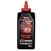 CE TOOLS Baboon Butt Red® Marking Chalk, Color RED, EXTREME VISIBILITY, MADE IN