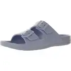 Totes Womens TS21 Purple Adjustable Pool Slides 9 Medium (B,M) BHFO 6538