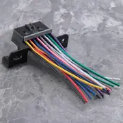 Full 16 Pin J1962F OBD2 Female to Male DIY Fixed Harness Adapter Connector Plug Dash Port Cable as shown