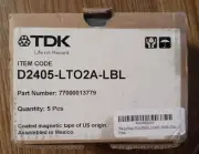 Case of 5 TDK D2405-LTO2 Ultrium 2 200/400GB Data Cartridge Tape - NEW