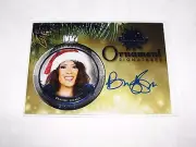 2015 Benchwarmer BRANDY GRACE Holiday #22 Blue Foil Autograph/5 Playboy FOKKERS