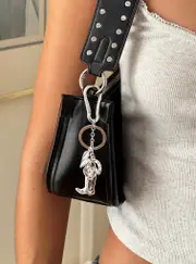 How Lucky Are We Key Chain Silver