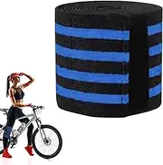 Running Knee Brace,Heavy-Duty Weightlifting Knee Support | No-Slip Braces Lifting Straps, Flexible Compression Sleeve Wraps for Squats, Weightlifting, Powerlifting, Leg Press