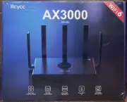 Reyee AX3000 Wi-Fi 6 Router, Dual Band Internet, 802.11ax Wireless 3000sqft