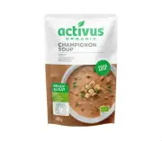 ACTIVUS ORGANIC Creamy Champignon Soup Meal Ready To Eat Instant Soup Pack 400g