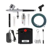 SAGUD Professional Mini Airbrush Kit with Portable Compressor - AirBrush Kit