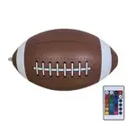 16 Color LED Ball Light Inflatable Light Up Ballon with Remote Control (Rugby)