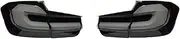 Car Lights LED Rear Lamps Compatible With BMW F30 Taillights F35 F80 2013-2018 318i 320i 325i 330i 335i Sequential Turn Signal Brake(For 17-19 WHite)