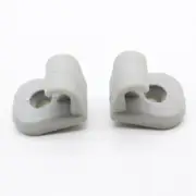 2 For Mitsubishi Pajero Sport Triton ML MN Gray Sun Visor Clip Retainer MR653862