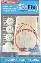 Cavity wall, plasterboard fixings. Hollow wall anchors. Heavy duty cavity fixings. Pack of 4 fixings
