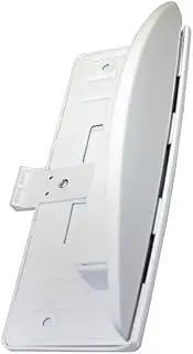 [Liebherr] 7042614 Original Door Handle White Complete with Cover Plate for Fridge Freezer Also Neckermann Quelle