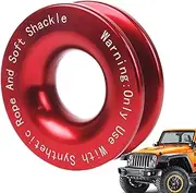 Recovery Ring - 41,000 Lbs Soft Sprinkling Recovery Ring, Tow Ring | Rust Ripping Block Pull, ATV Heavy Duty Winch Accessory Kit