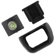 Camera Eyecup Eyepiece Viewfinder Eye Cup with Cold Shoe Cover for A6100 A6300