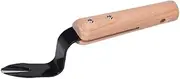 Hand Weeder Tool Weed Puller Tool for Garden Weeding Digger Tool with Wood Transplantation Farmland for Weed Removal Handle