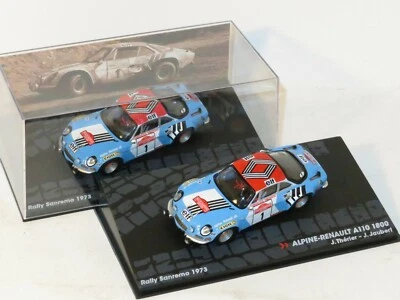 1/43 Renault Alpine A110 1800 Rally Sanremo 1973 J.L.Therier / J.Jaubert