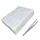 96Pcs Small Ceramic Wool Wick Table Top Firepit Sponges Cotton Cores Enduring