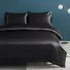 19MM Silk Bedding Set 4pcs 100% Mulberry Silk Quilt Cover Flat Sheet Pillowcases