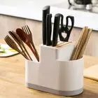 Knife Holder Block Kitchen Knives Organizer Storage Slot Multifunction