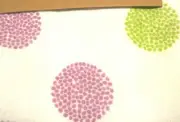 1 Pottery Barn Teen Snowball Dot Pillow Case Standard Flannel Purple Green NEW