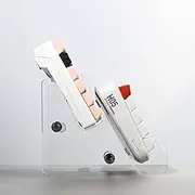 Keyboard Display Stand, Keyboard Storage Stand, Keyboard Holder, White Transparent Acrylic Stand for Two Mechanical Keyboard