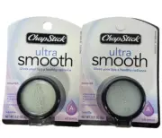 2 ChapStick Ultra Smooth NOURISH Vanilla Lip Balm Pot Vit. A NEW Old Stock Seal