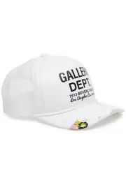 Gallery Dept. Workshop Logo-print Trucker cap - White ONE SIZE