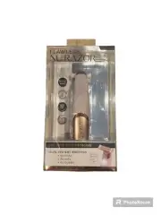 Finishing Touch Flawless NuRazor Rechargeable 18K Gold Plated With Light-SEALED