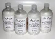 LOT (4) SHEA MOISTURE VIRGIN COCONUT OIL DAILY HYDRATION SHAMPOO 13 FL OZ 384ML