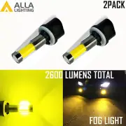 Alla Lighting 360° SHINE LED 880 Cornering|Fog Light Bulb Driving Lamp Upgrade