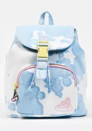 [Valfre] X Loungefly Blue Acid Wash Denim Backpack