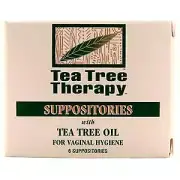 Tea Tree Therapy Suppositories with Tea Tree Oil 6 count