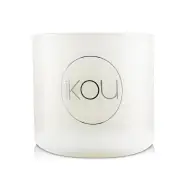 iKOU Essentials Aromatherapy Natural Wax Candle Glass - Australian Rainforest (Lemon Myrtle & Eucalyptus) 85g