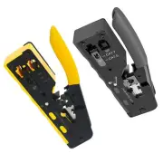 RJ45 Cat7 Cat6 Cat5 Network Crimper Crimping Plier Stripper Cutter Tool Kit