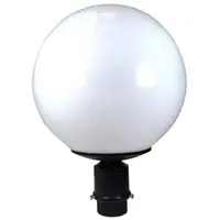 在飛比找momo購物網優惠-【彩渝】350MM PE 3英吋底座 庭園燈(戶外球形庭園燈