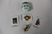 Universal Studios Famous Monsters of Filmland Frankenstein Dracula Tatoos Toys