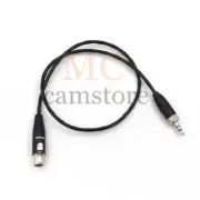 XLR Female Jack to 3.5mm Male TRS Stereo Microphone Cable for Sony UWP-D11 20in