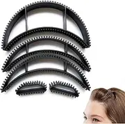 Aiyraa 5 Pieces Bump It Hair Styling Accessories Bump It Up Headband Hair Bump Clip for Beehive Hair Piece Volumizing Tool Women Hair Styer Headdressing Accessories Multifunctional Hair Styling Tools