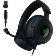 Razer Kraken V4 X Gaming Headphones, Chroma Razer RGB, 7.1 Surround Sound, Black