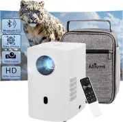 HD 1080p Supported Projector, 9500 Lumen LED Brightness HiFi Speaker, Bluetooth