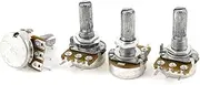 Aexit 4 (Potentiometer) Pcs Type B Single Linear 20mm Shaft Long Rotary Taper Potentiometers B5K (37ry583qf149) 5K Ohm