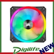 Corsair QL120 RGB, ICUE, 120mm RGB LED PWM Fan 26dBA, 41.8 CFM, Single Pack