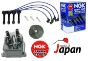 Acura Integra B18B1 NGK Blue Tune-Up Kit Cap Rotor Spark Plug Wire Set Kit (for: Honda)