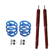 2 Rear Super Low Gabriel Guardian Shocks + Lovells Springs for Commodore VL FE2